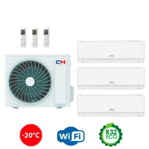 Мульти-спліт CHML-U21RK3 + 3 внутрішніх блоки